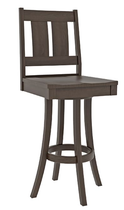 Country View Woodworking Customizable 30" Swivel Bar Chair-0