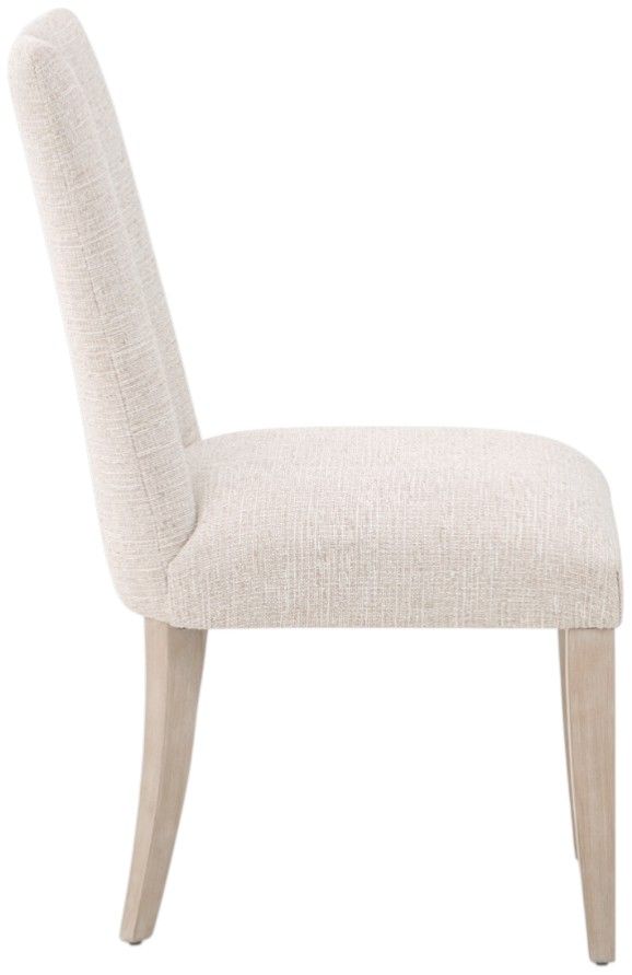Michael Amini® Lotus Bay Sand Dining Side Chair-2
