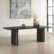 Uttermost® Kirin Black Reclaimed Fir Dining Table-2