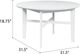 Emerald Home Midland White Coffee Table-2