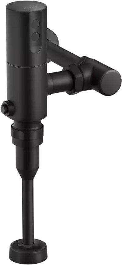 KOHLER® Mach® Tripoint® Matte Black Touchless Urinal Flushometer, 0.5 Gpf-0