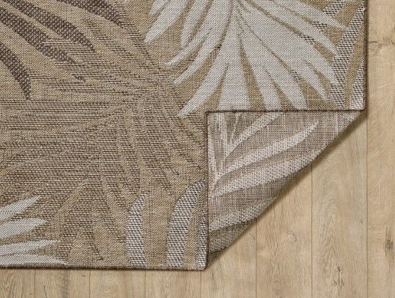 KAS Rugs Provo Natural Palms 5'x8' Area Rug-2