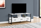 Monarch Specialties Inc. Black/White TV Stand-2