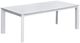 Intercon Alexa 5-Piece White Aluminum/Stone Outdoor Dining Set-2