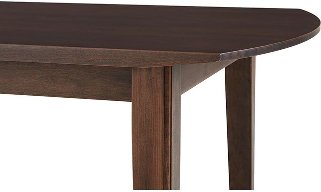 LM Co Home By Vaughan-Bassett Crafted Cherry by Ben & Erin Napier Dark Cherry 94" Surfboard Dining Table-3