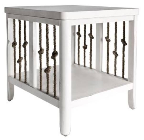 Liberty Furniture Dockside II White End Table-0