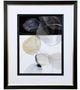 Stylecraft Rolling Stones I Black/Light Gray/White Wall Art-0