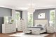 Furniture of America® Wellingborough Light Gray Queen Panel Storage Bed-2