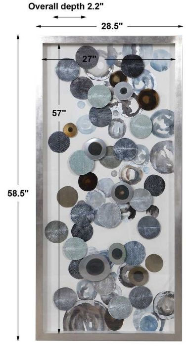 Uttermost® Kella Modern Shadow Box Wall Art-3