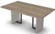 Amisco Customizable Zoel Dining Table with Decorative Bolts-3
