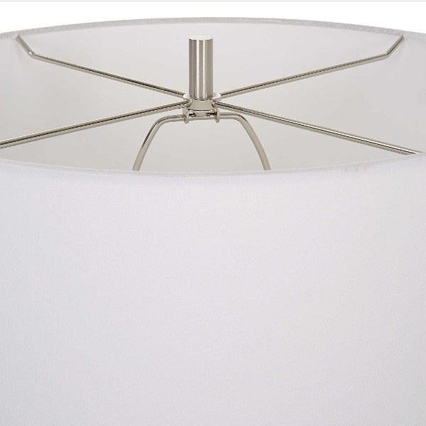 Uttermost® Remnant White Table Lamp-4