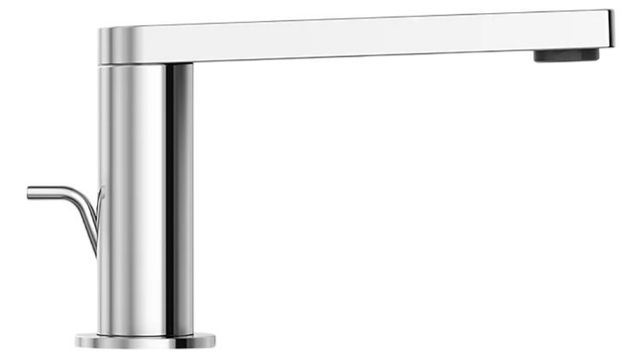 KOHLER® Composed® Polished Chrome Single-Handle Bathroom Sink Faucet with Cylindrical Handle-2