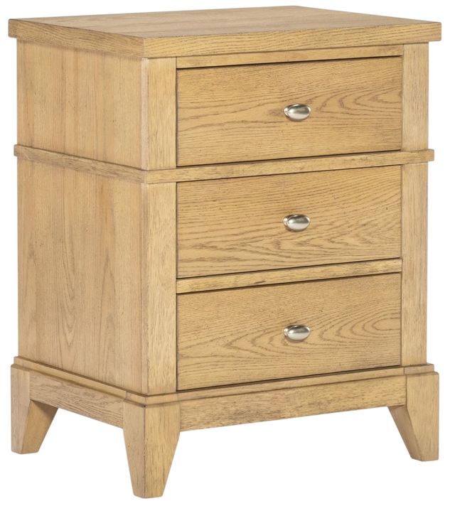 Legacy Classic Today's Traditions Natural Hickory 3-Drawer Nightstand-0