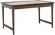 Fairfield® Delilah White Activity Table with English Honey Base-0