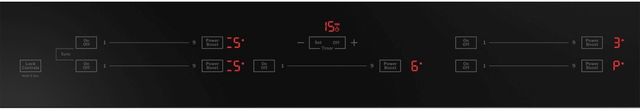 GE Profile™ 36" Black Induction Cooktop with Bridge Element-3