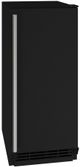 U-Line® 15" 3.1 Cu. Ft. Black Built-In or Freestanding Under The Counter Refrigerator-0