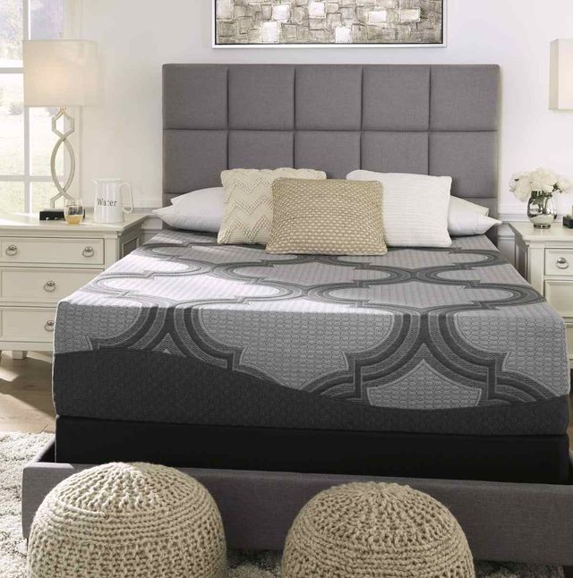 Sierra Sleep® by Ashley® 12" Hybrid Firm Tight Top California King Mattress in a Box-9