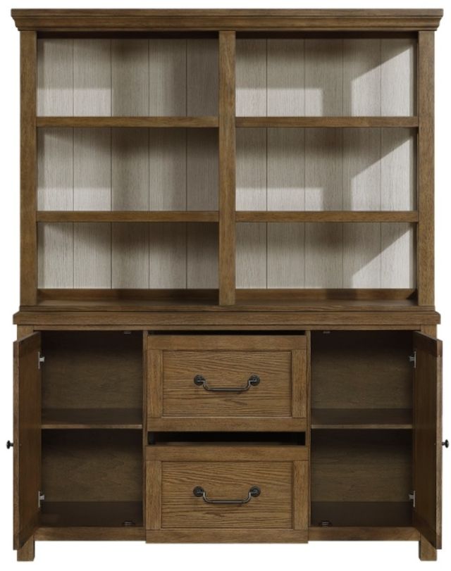 Homelegance® Wyatt Brown Buffet and Hutch-3