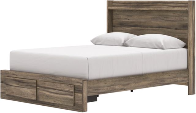 Signature Design by Ashley® Baystorm Brown Queen Panel Storage Bed-2