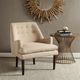 Olliix by Madison Park Sand Taylor Mid-Century Accent Chair-4