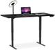 BDI Sequel® 6052 66" x 30" Lift Standing Desk-Espresso Stained Oak-1