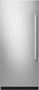 JennAir® NOIR™ 36" Monochromatic Stainless Steel Column Refrigerator Left-Swing Panel Kit-0