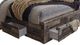 Benchcraft® Derekson Multi Gray Youth Full 6-Drawer Storage Panel Bed-3