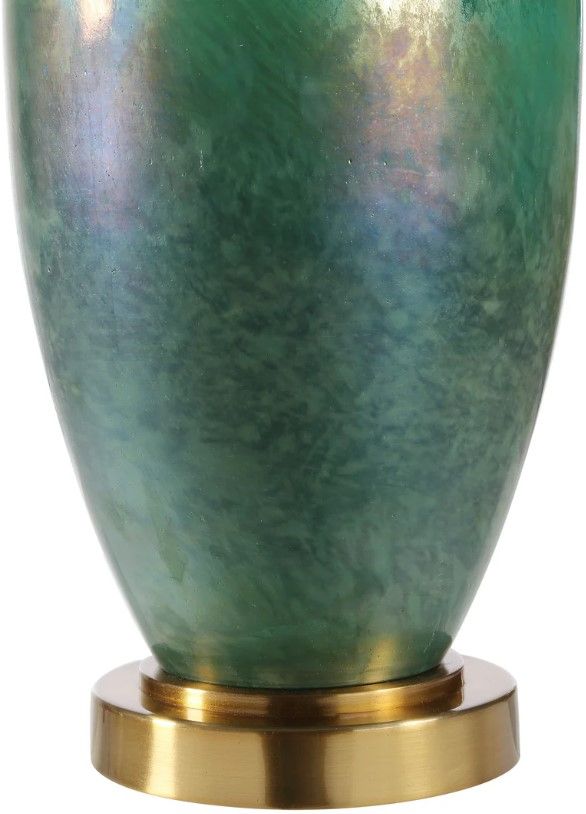 Renwil® Everren Wave Green Table Lamp-3