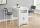 Monarch Specialties Inc. 2-Piece Grey/White 37" Upholstered Counter Height Barstools Set-2