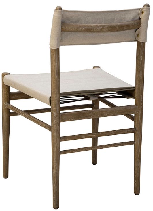 Furniture Classics Prescott Brown/White Dining Side Chair-3