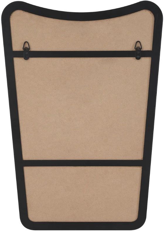 Renwil® Kateri Matte Black Accent Mirror-3