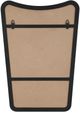 Renwil® Kateri Matte Black Accent Mirror-3