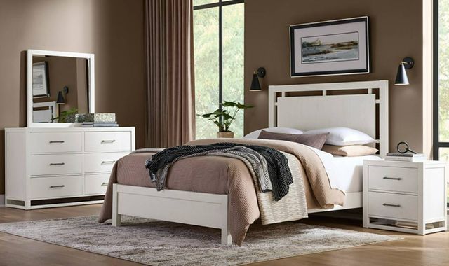 Vaughan-Bassett Lodge & Loft Soft White Oak 6-Drawer Dresser-1
