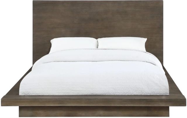 Modus Furniture Melbourne Dark Pine California King Platform Bed-2
