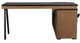Signature Design by Ashley® Kallari Black/Warm Brown Credenza with Desk Return-4