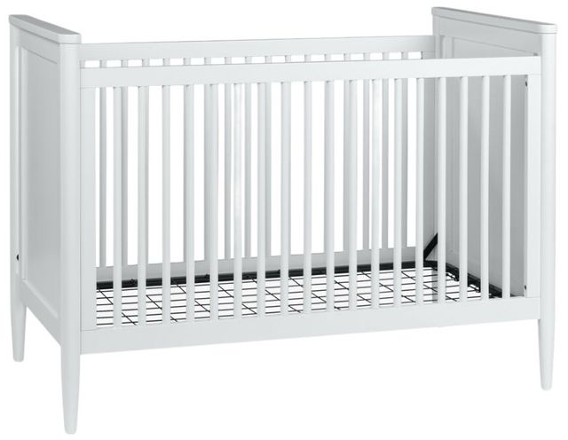 Westwood Design Modern Nursery White 3-in-1 Convertible Crib-0