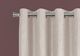 Monarch Specialties Inc. 2-Piece Ivory 52" x 84" Room Darkening Curtain Panel Set-4
