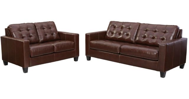 Signature Design by Ashley® Altonbury 2-Piece Walnut Living Room Seating Set-0
