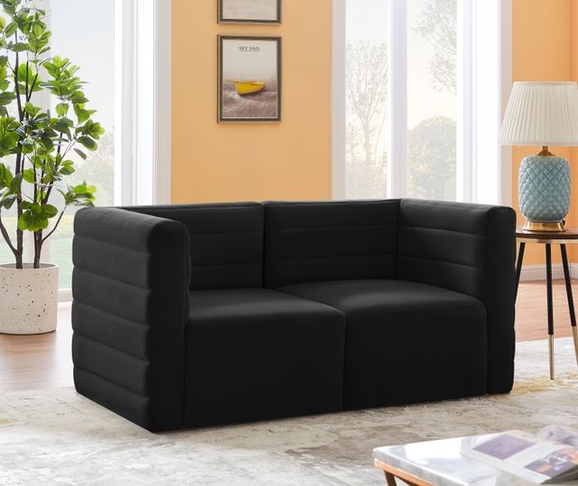 Meridian Furniture Quincy Black Modular Sofa-2