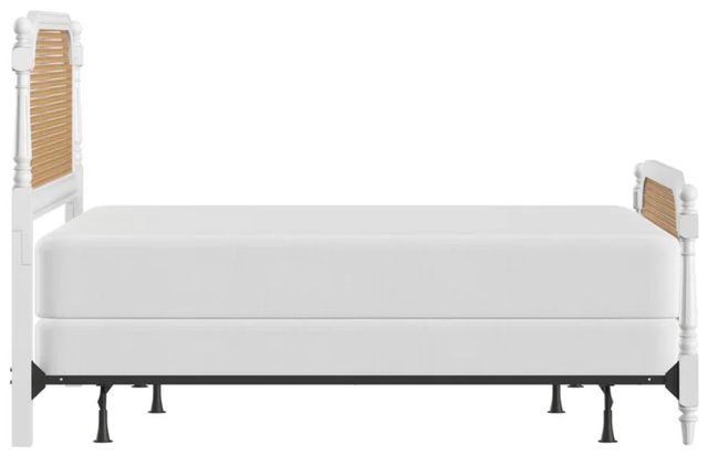 HH2 Home Melanie Classic White King Panel Bed without Frame-2