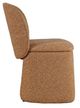 Jofran Inc. Breck Brick and Flecked with Gray Upholstered Dining Side Chair-3