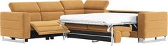 Palliser® Furniture Customizable Marco 4-Piece Wide Right Arm Facing Power Reclining Sectional and Full Sofa Bed