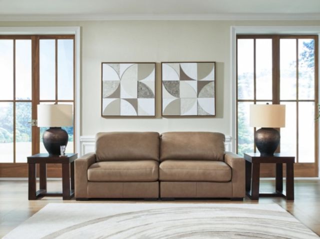 Benchcraft® Veronella 2-Piece Sahara Small Spaced Sectional-1