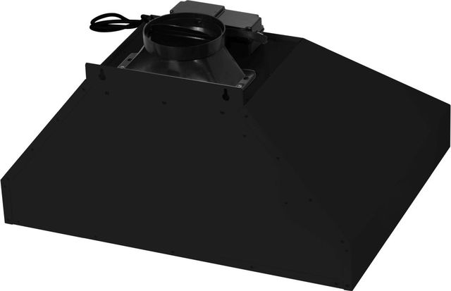 FORNO® Aria Series Alta Qualita 30" Black Wall Mounted Range Hood-4
