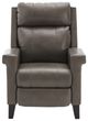 Best® Home Furnishings Customizable Prima Leather Power High Leg Recliner with Dark Walnut Legs-1