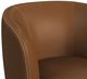 Elements International Vito Pebble Tan Swivel Chair-5