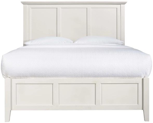 Modus Furniture Paragon White Queen Storage Panel Bed-1