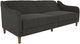 dhp furniture® Jasper Gray Futon-1