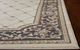 KAS Rugs Avalon Ivory/Grey Courtyard 5'x8' Rug-1