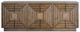 Currey & Company Morombe Distressed Cocoa Credenza-0